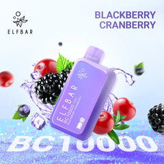 ELFBAR BC 10000 Puffs 50mg Blackberry Cranberry