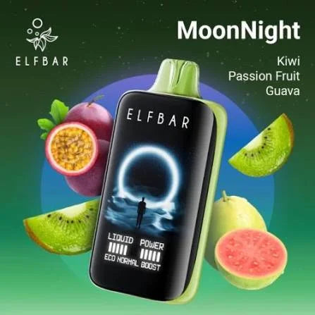 Elfbar MoonNight 40000 Puffs Kiwi Passion Fruit Guava