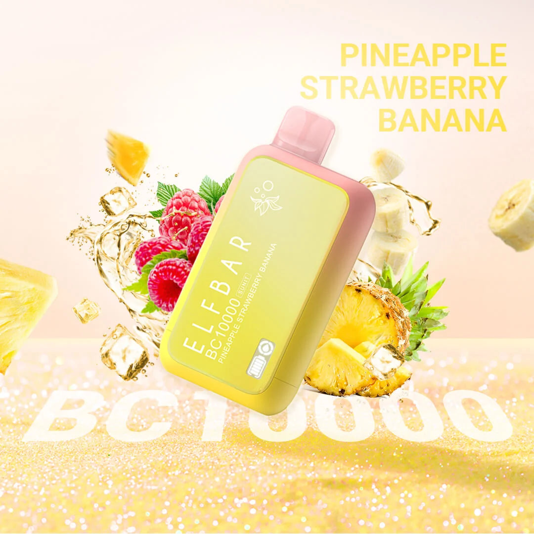 ELFBAR BC 10000 Puffs 50mg Pineapple Strawberry Banana