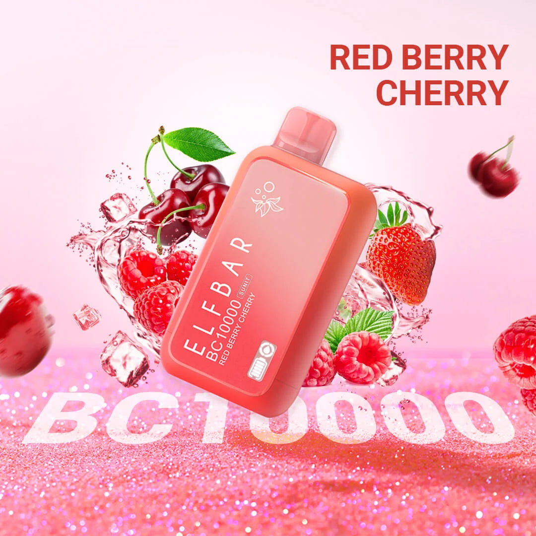 ELFBAR BC 10000 Puffs 50mg Red Berry Cherry