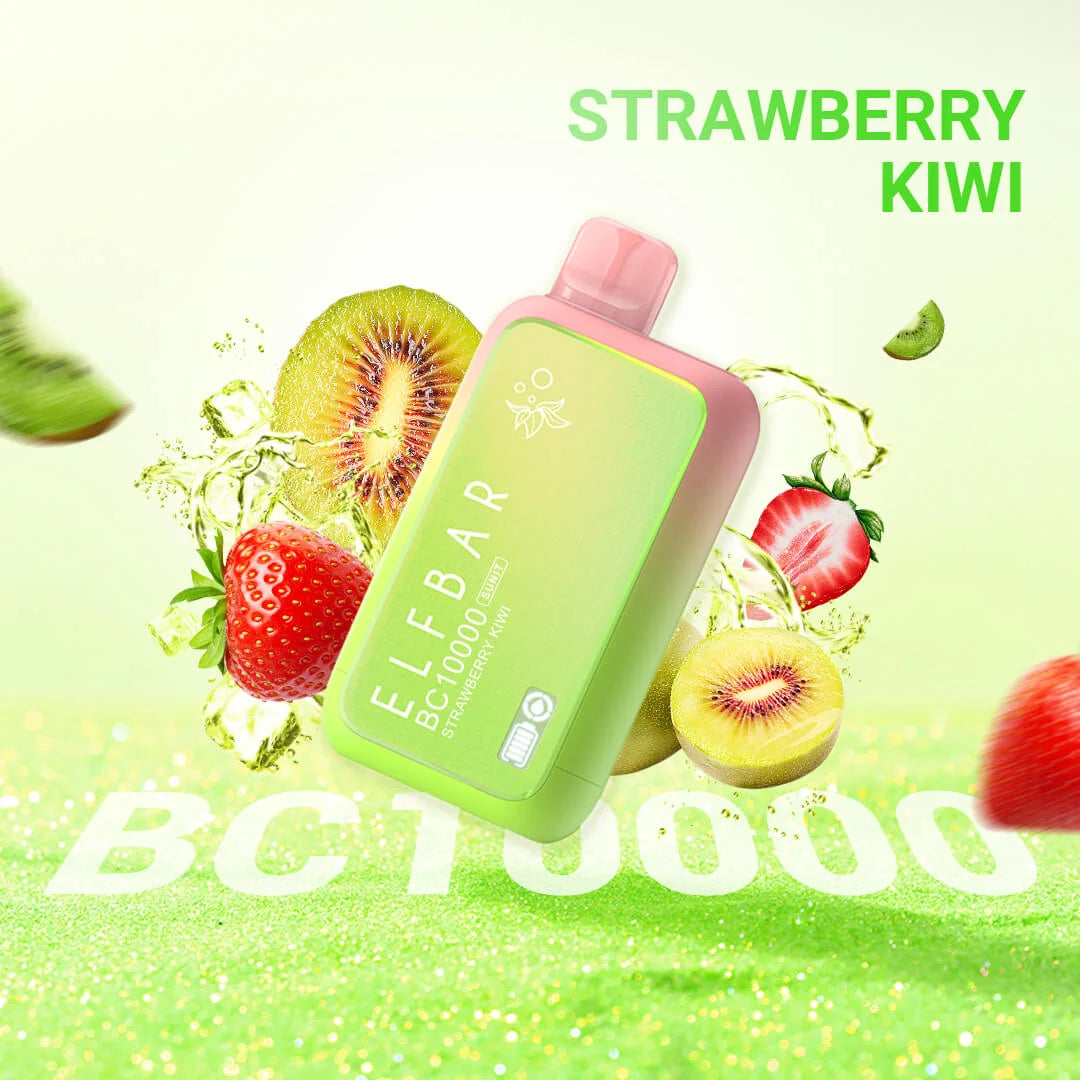 ELFBAR BC 10000 Puffs 50mg Strawberry Kiwi