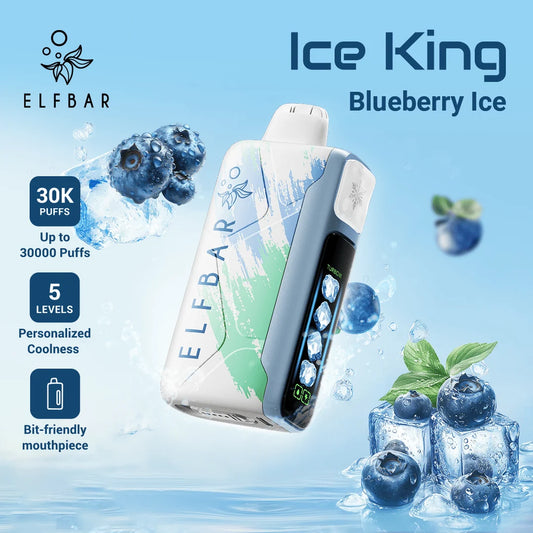 ELFBAR Ice King 30000 Puffs Blueberry Ice