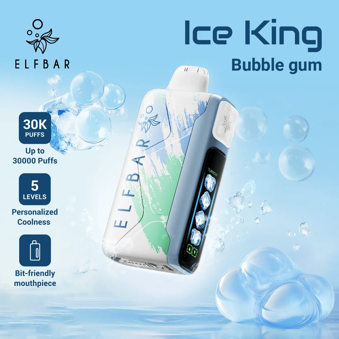 ELFBAR Ice King 30000 Puffs Bubble Gum