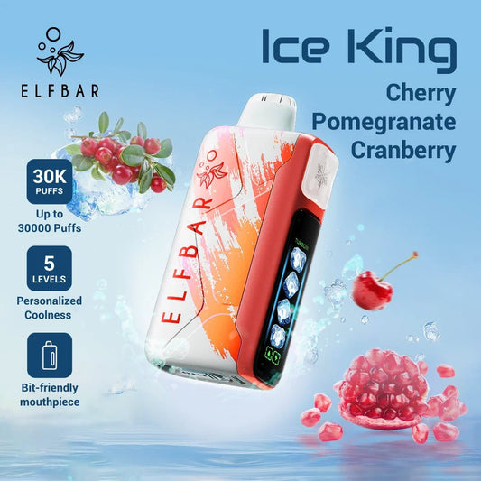 ELFBAR Ice King 30000 Puffs Cherry Pomegranate Cranberry