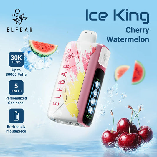 ELFBAR Ice King 30000 Puffs Cherry Watermelon