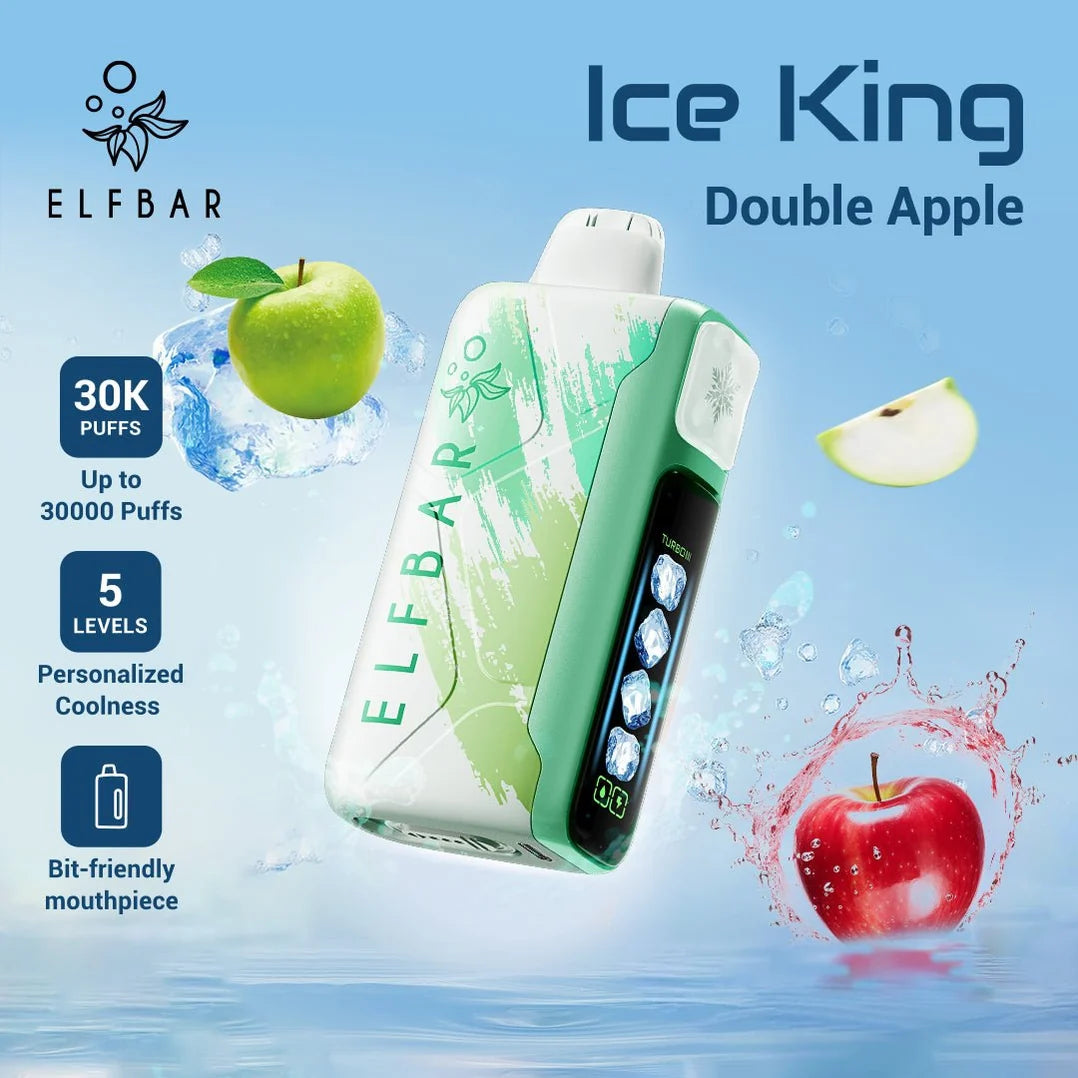 ELFBAR Ice King 30000 Puffs Double Apple