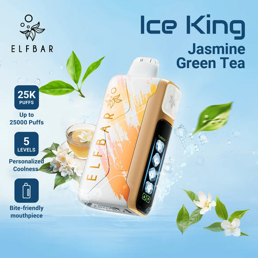 ELFBAR Ice King 30000 Puffs Jasmine Green Tea