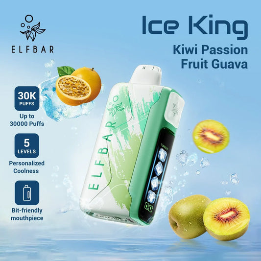 ELFBAR Ice King 30000 Puffs Kiwi Passion Fruit Guava
