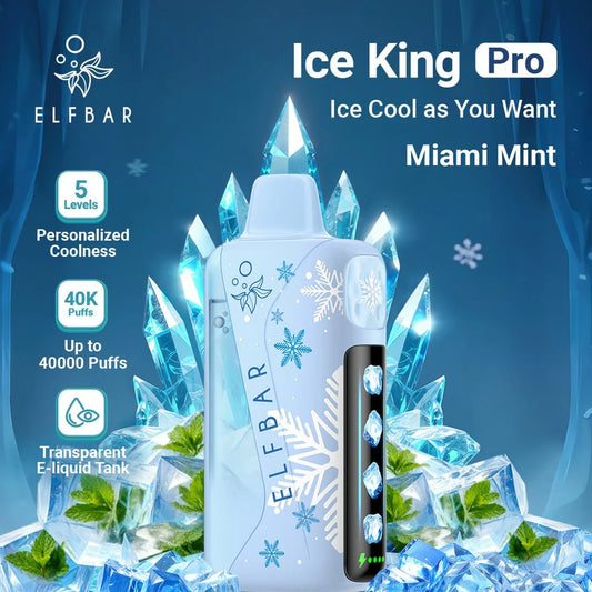 ELF BAR Ice King Pro 40000 Puffs Miami Mint