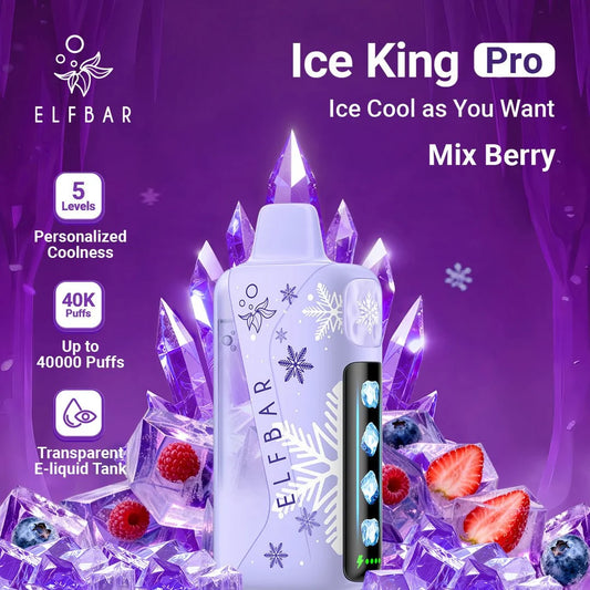 ELF BAR Ice King Pro 40000 Puffs Mix Berry