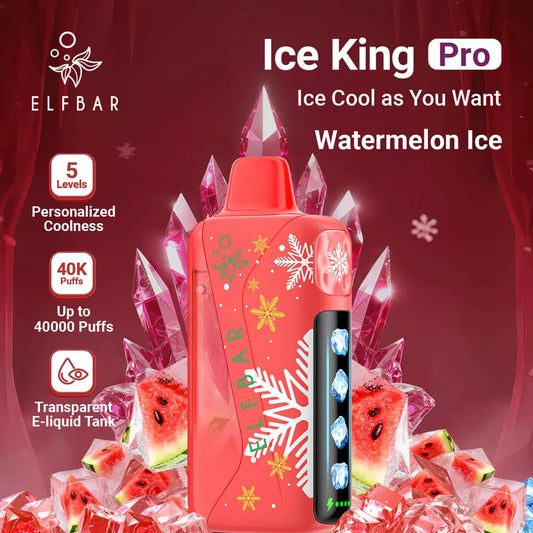 ELFBAR Ice King Pro 40000 Puffs Watermelon Ice