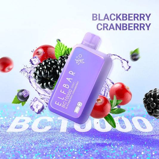 ELFBAR BC 10000 Puffs 20mg Blackberry Cranberry