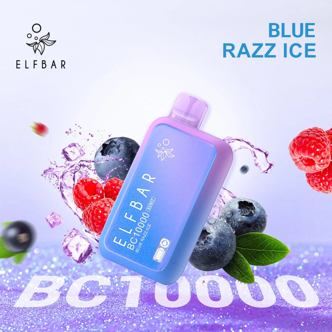ELFBAR BC 10000 Puffs 50mg Blue Razz Ice