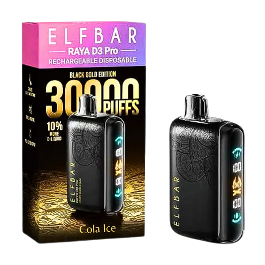 Elf Bar Raya D3 Pro 30000 Puffs Cola Ice