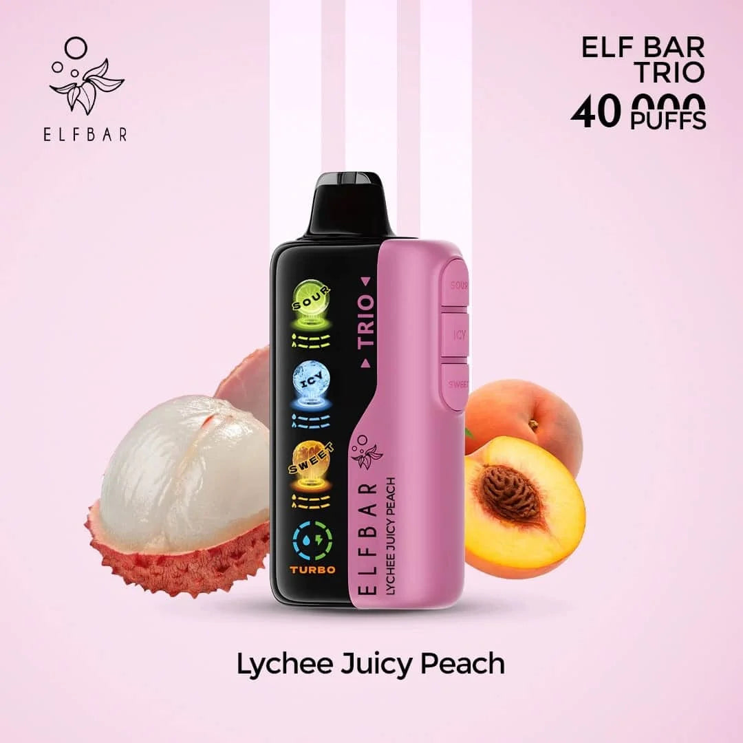 Elfbar MoonNight 40000 Puffs Lychee Juicy Peach