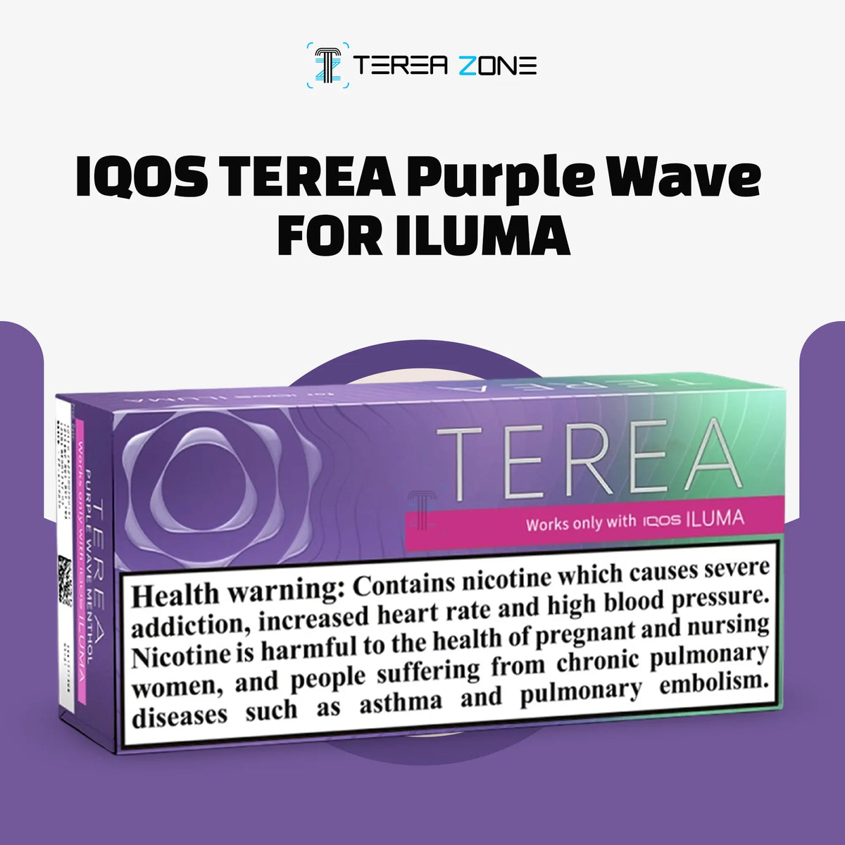 IQOS TEREA Purple Wave Menthol ITALY